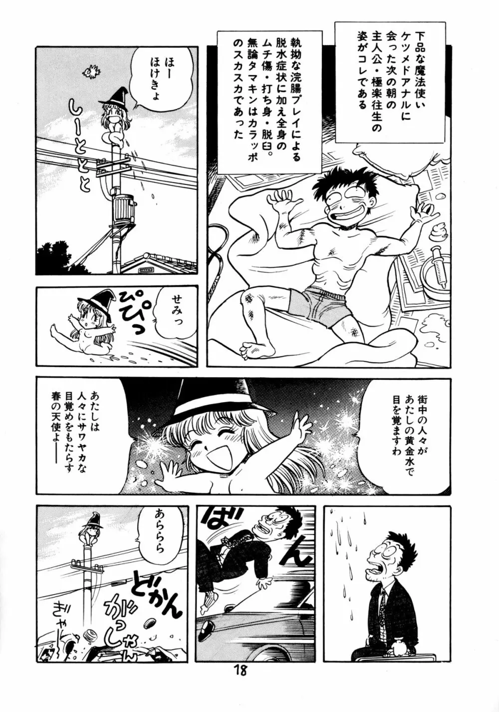 下品な魔法使いケツメドアナル Page.20