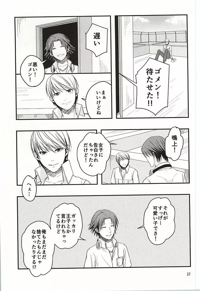 籠の中の鳥達は Page.36