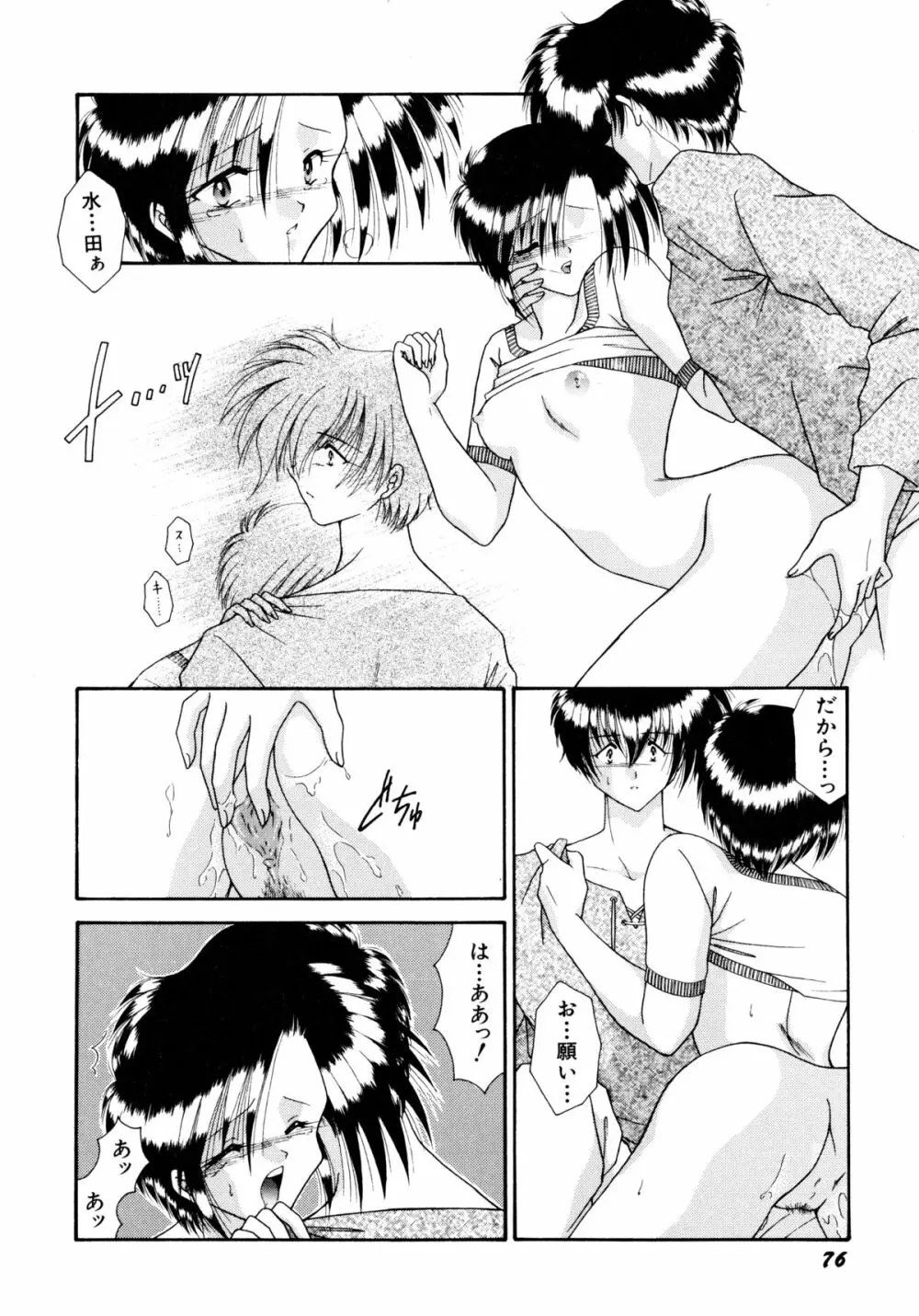 ここでキスして Page.77