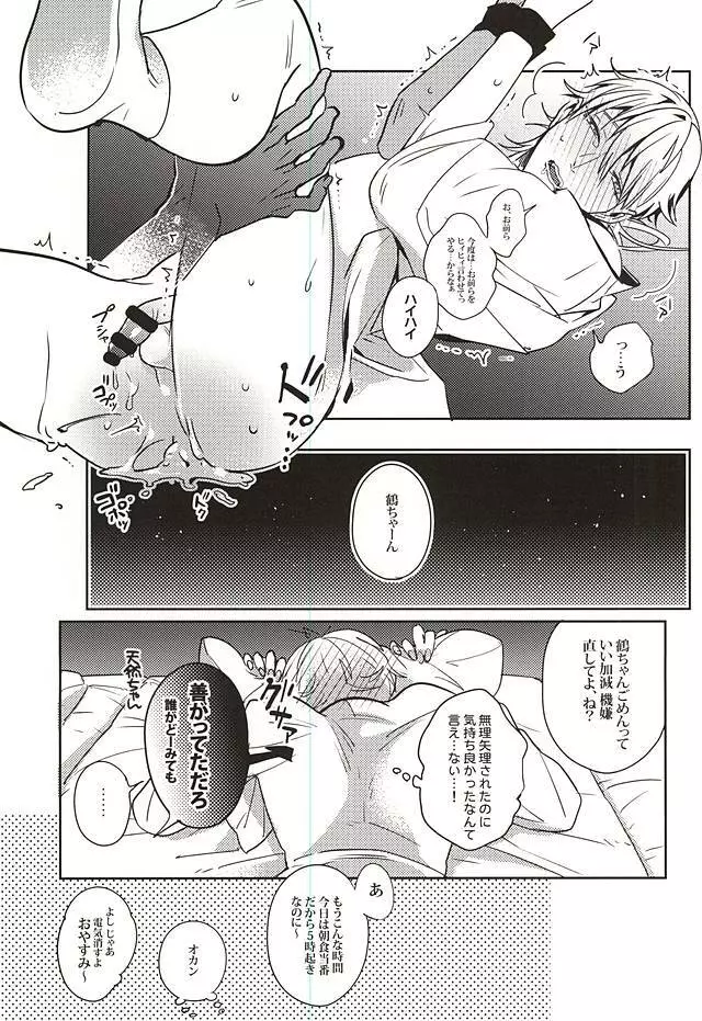 内番中 ~宝刀鶴丸の性欲処理当番~ Page.18