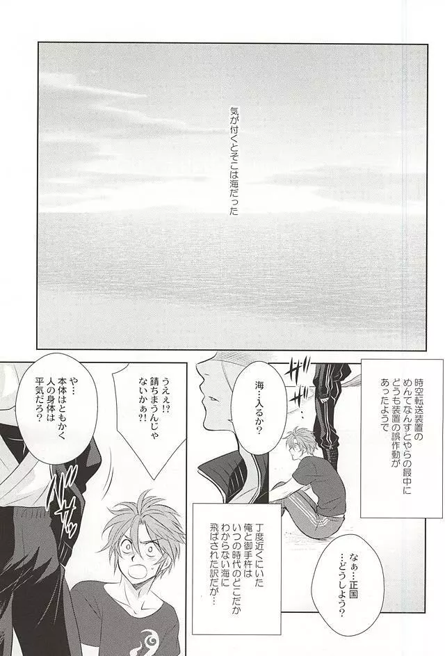 夏の終わりの海で Page.2