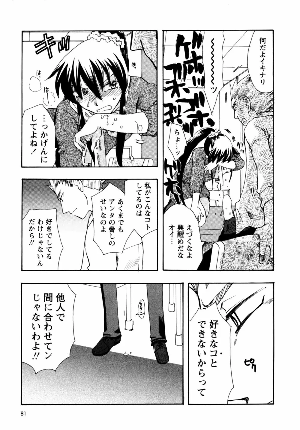 [すずきみら] 児童会室の恋奴隷(上) ツンな奴隷がデレるとき Page.80