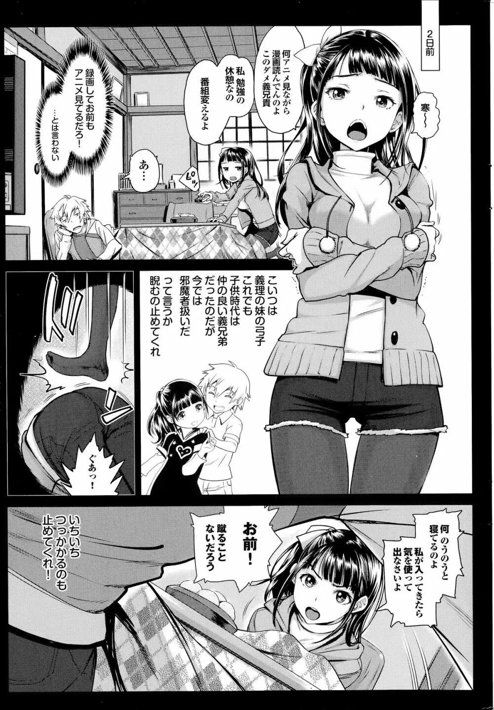 妹が挑戦的なので強気にでてみた Page.3