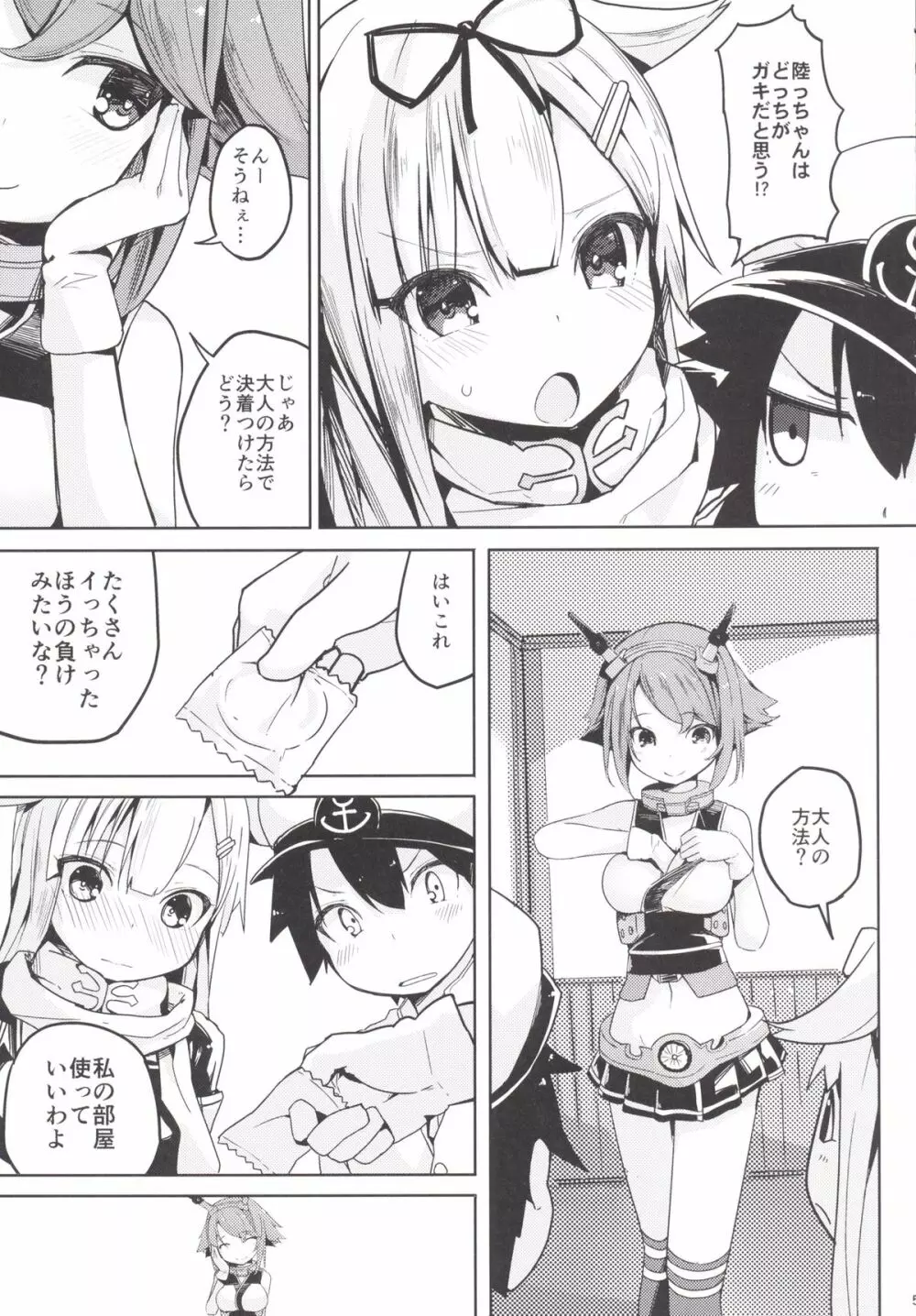 夕立と提督がHで喧嘩 Page.6