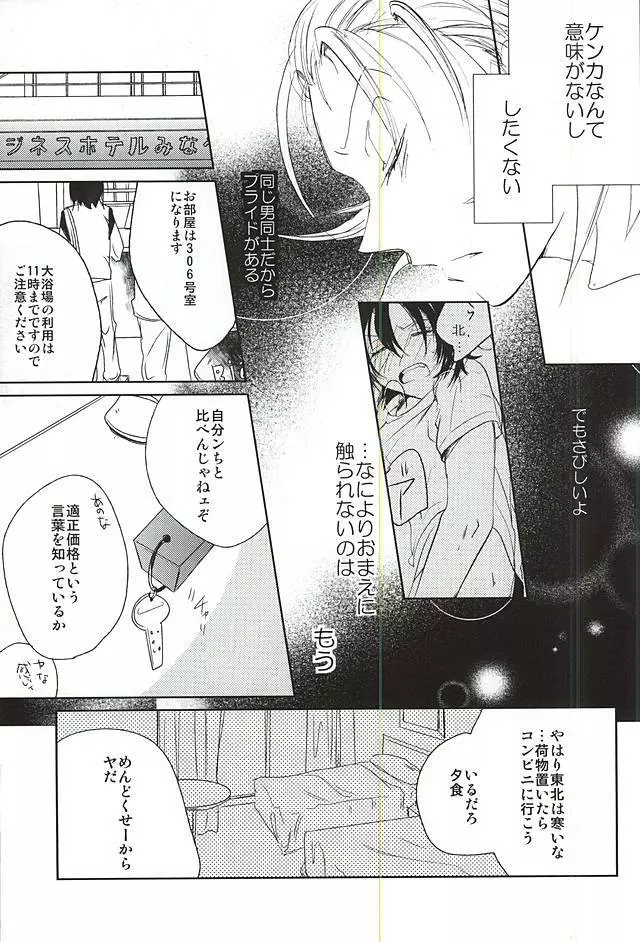 ケンカのあとは妙にやさしい Page.6