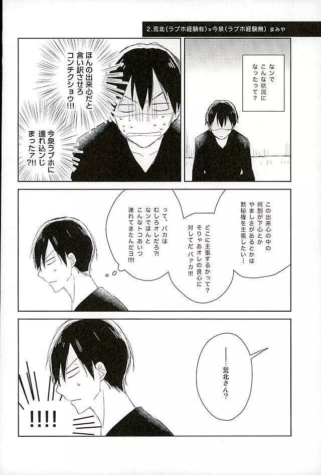 荒今inラブホ!! Page.6