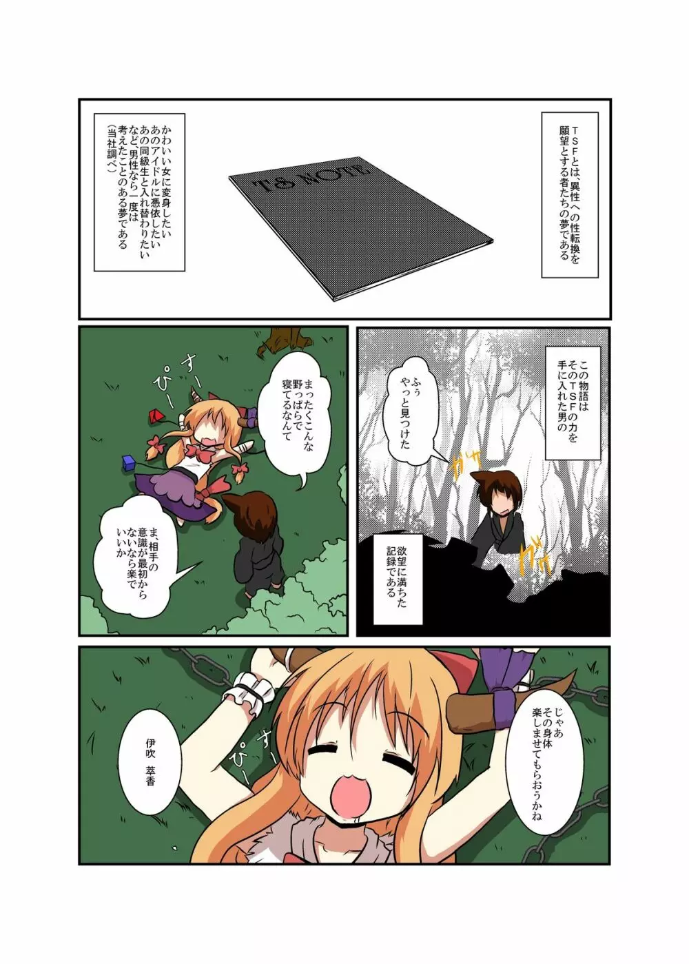 東方TS物語～萃香編～ Page.4