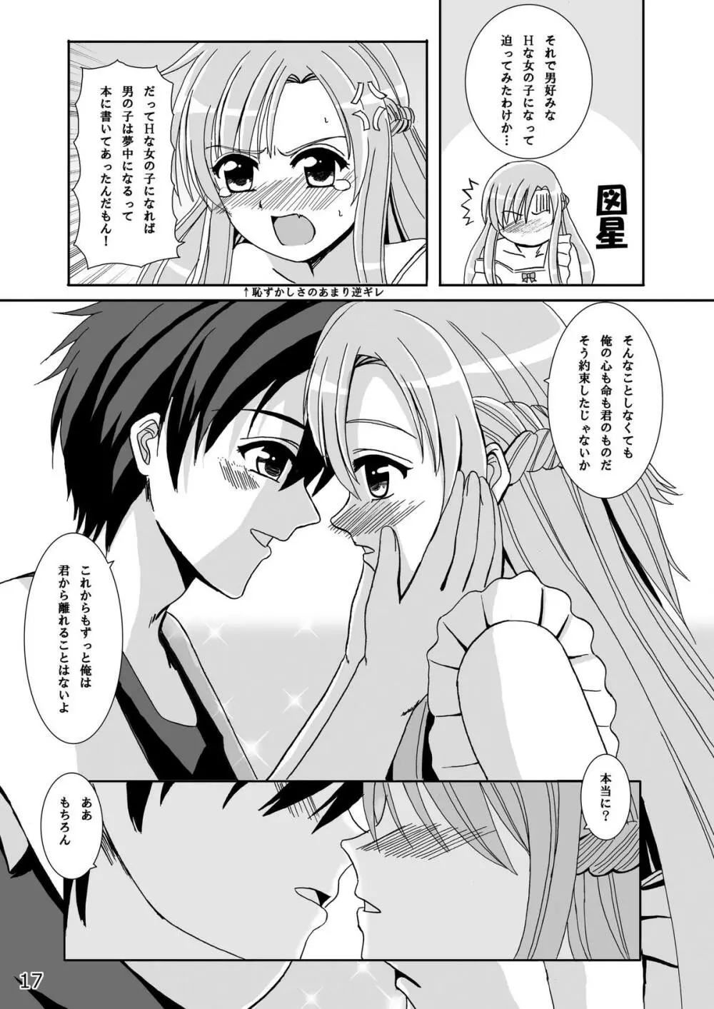 アスナさんの新婚日記 Page.17