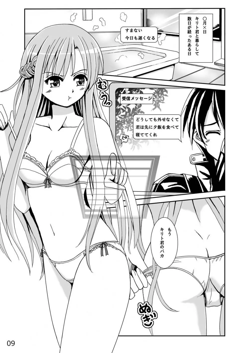 アスナさんの新婚日記 Page.9