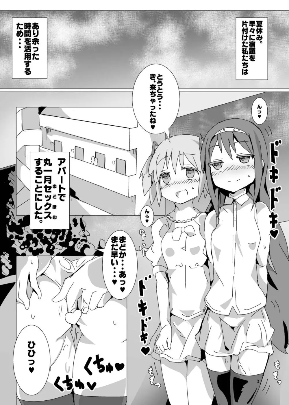 特濃!まどほむみるくばけぇしょん Page.2