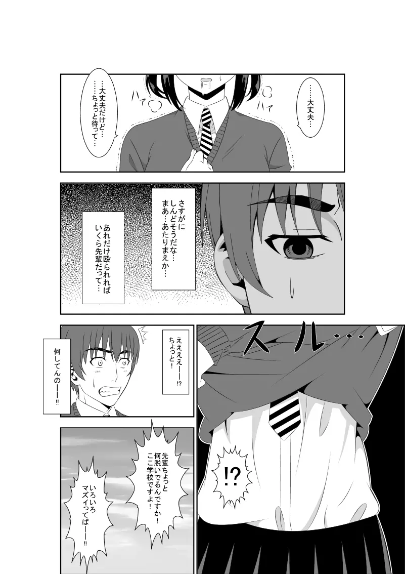 安達先輩はマゾである Page.14