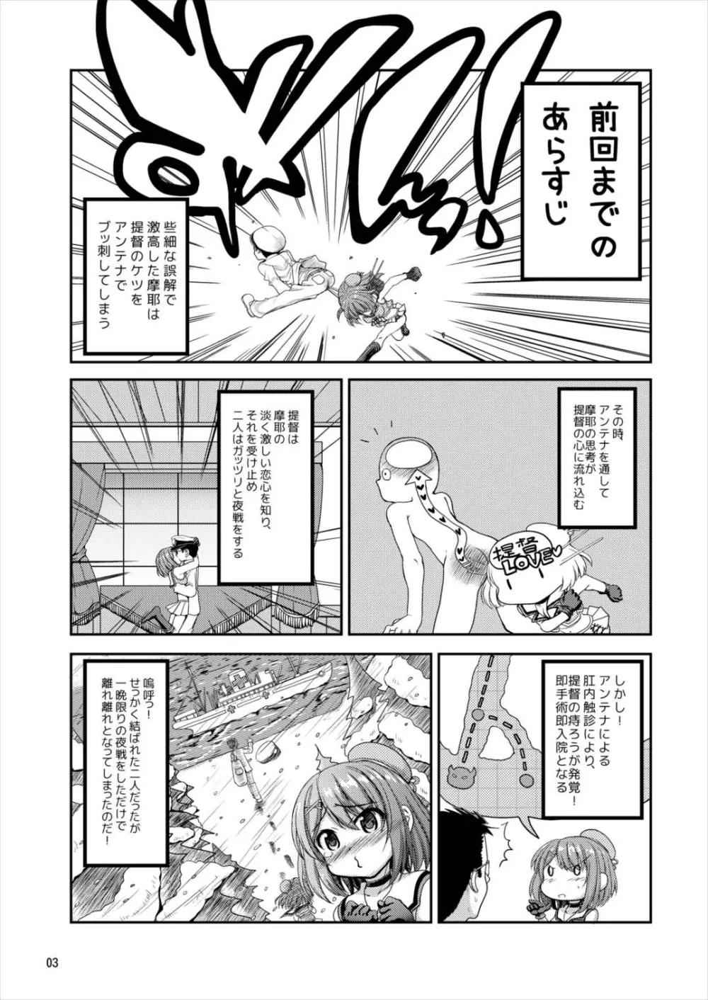 恋する摩耶様は切なくて提督を想うとすぐHしちゃうの Page.2