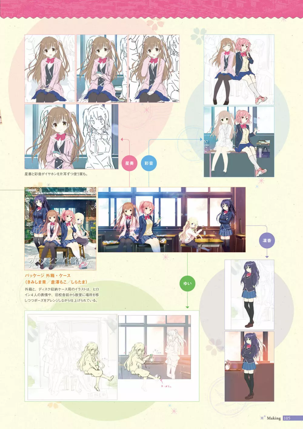 恋×シンアイ彼女 ビジュアルファンブック Page.106