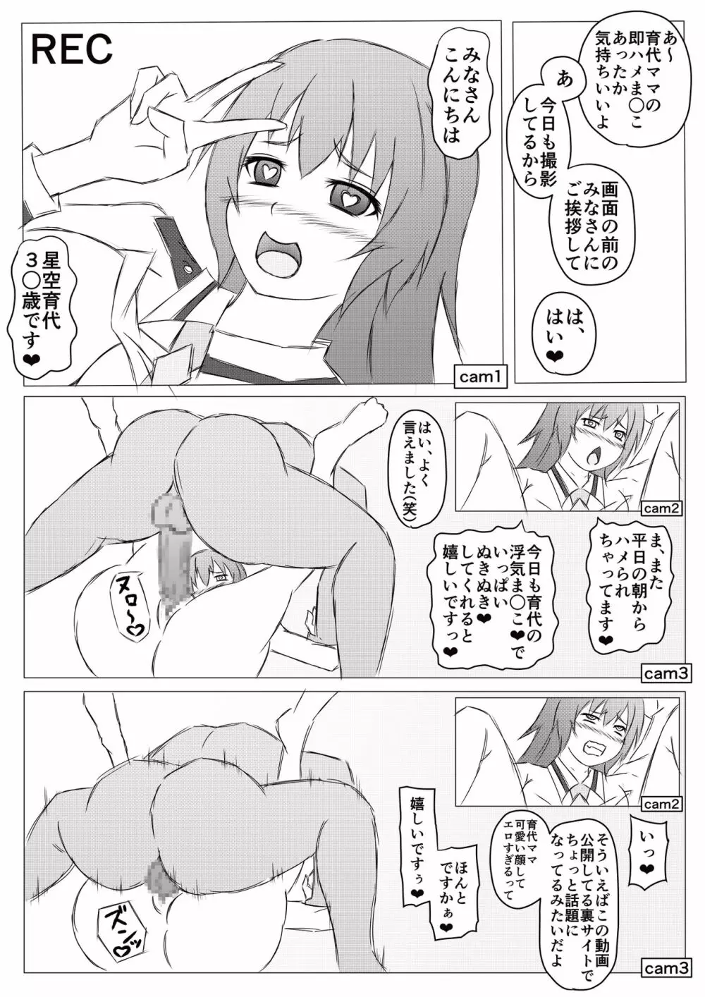 催眠寝取られ育代ママ Page.3