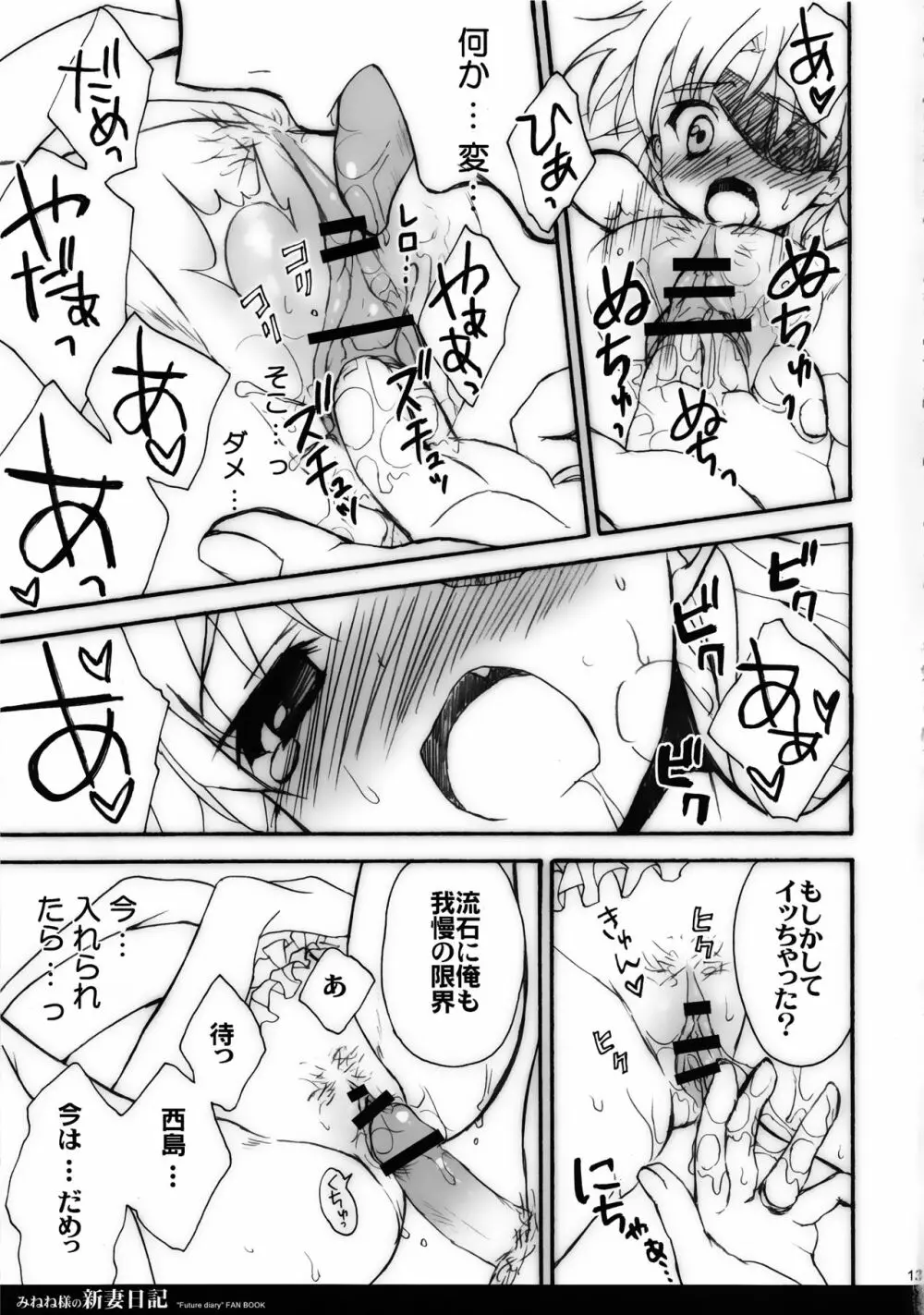 みねね様の新妻日記 Page.13