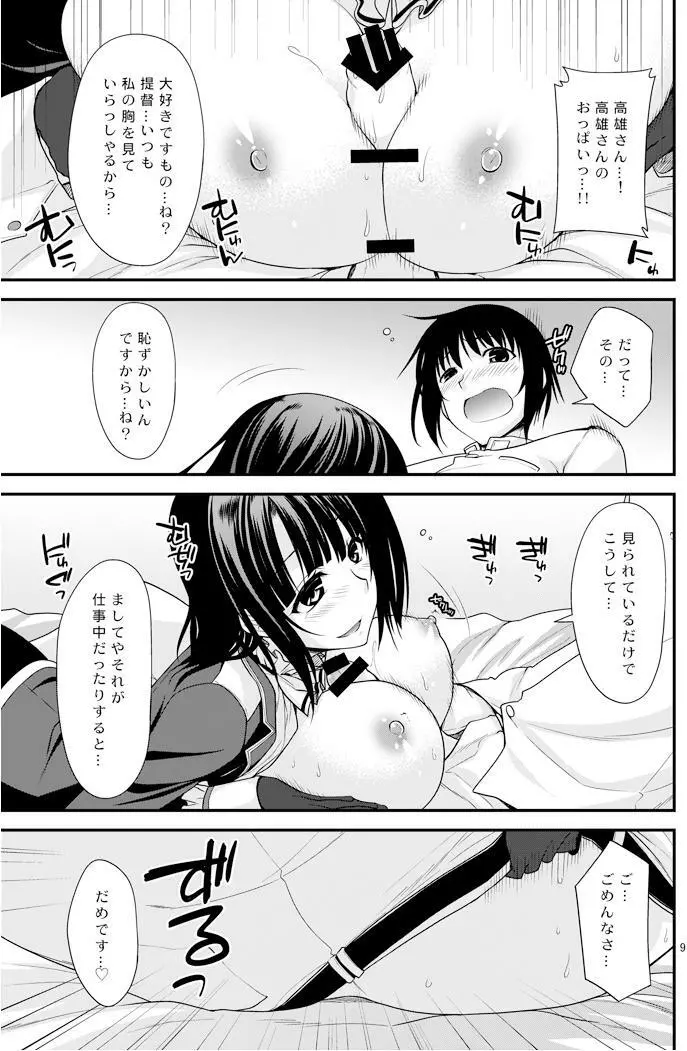 高雄お姉さんの補給の演習 Page.8