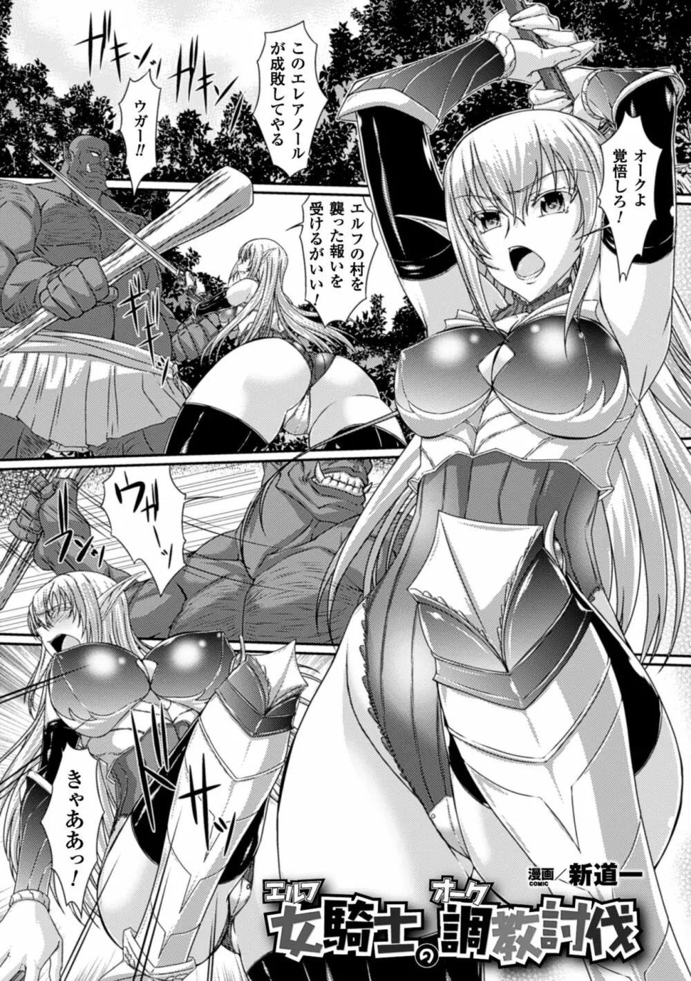 二次元コミックマガジン オークのための女騎士対策マニュアル Vol.1 Page.45