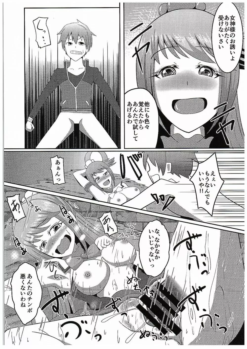 この素晴らしい駄女神と魔法使いと聖騎士と!! Page.6