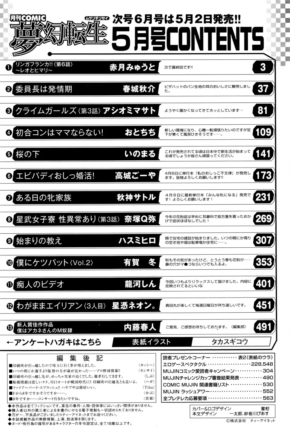 COMIC 夢幻転生 2016年5月号 Page.567
