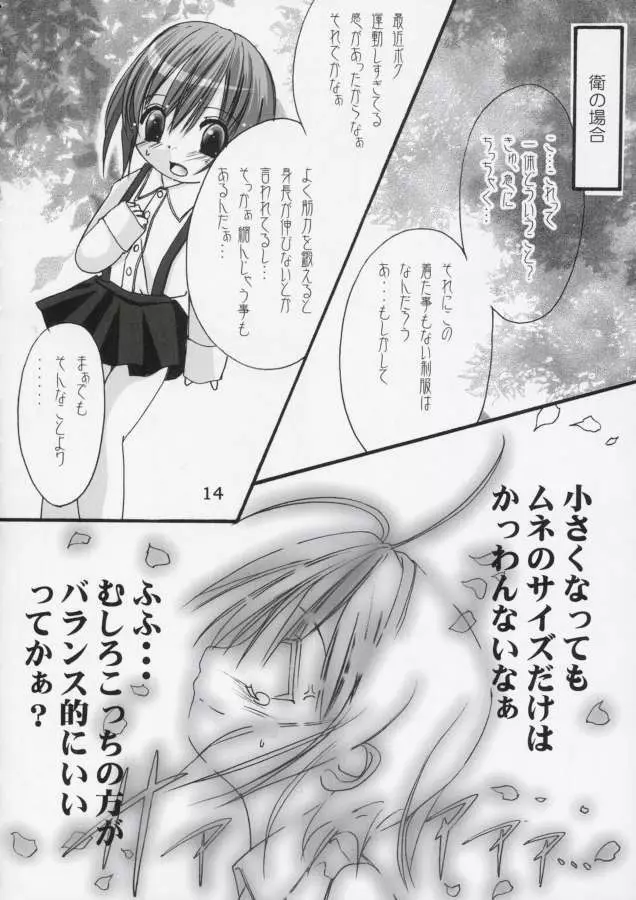 Imouto no Chuushin de, Ai wo Sakebu Gekan Page.13