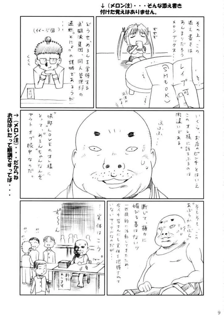 Sakuya Youkaiden: Melon-chan no Gyakushou Page.8