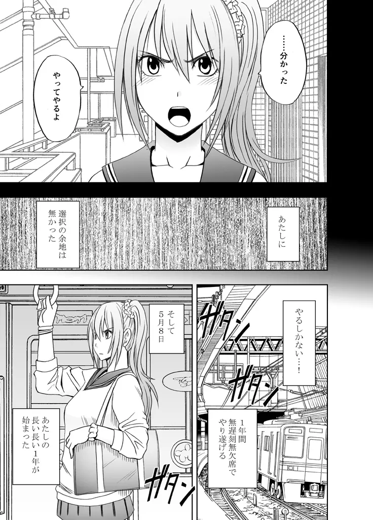 1年間痴漢され続けた女―前編― Page.9