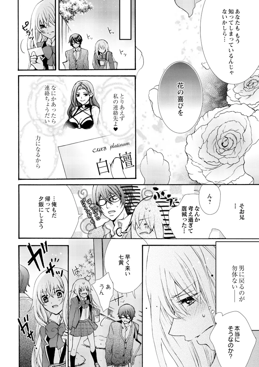 にょたえっち。 ～俺、女のカラダで義兄にズッポリハマってます～ 6 Page.24