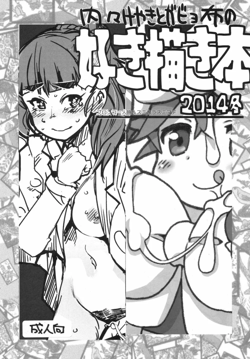 内々けやきとガビョ布の好き描き本2014冬 Page.1