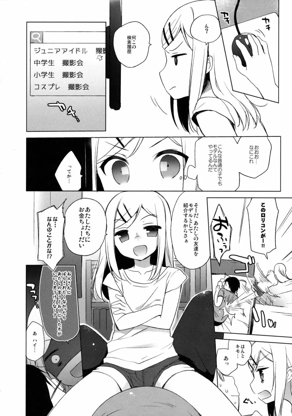 ひみつの撮影会 Page.5