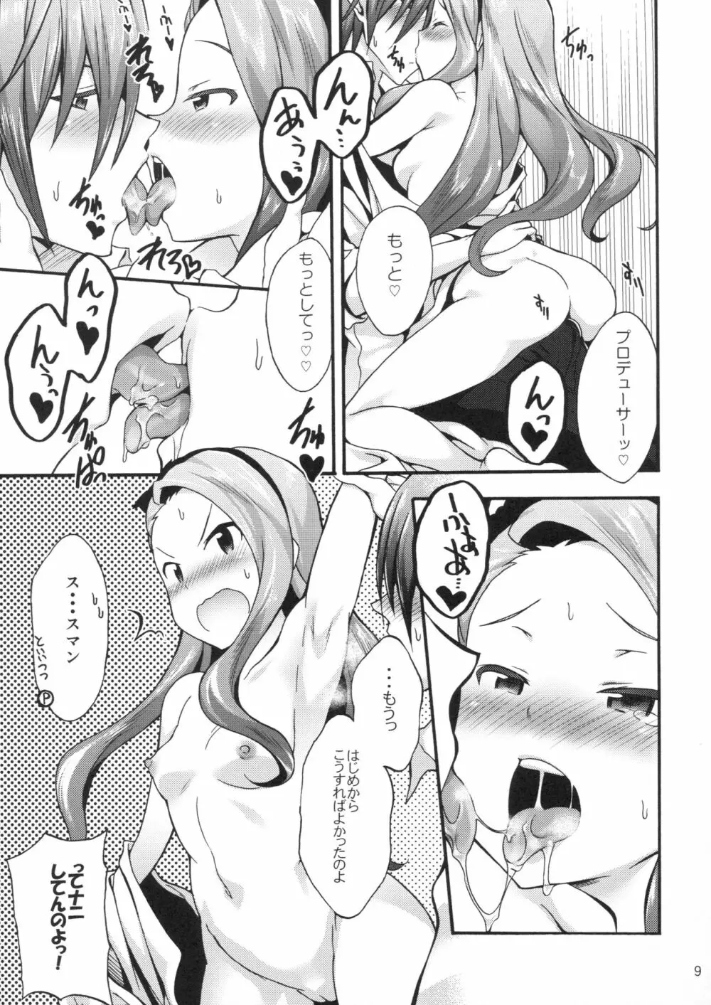 水瀬伊織とプロデューサー2 Page.8