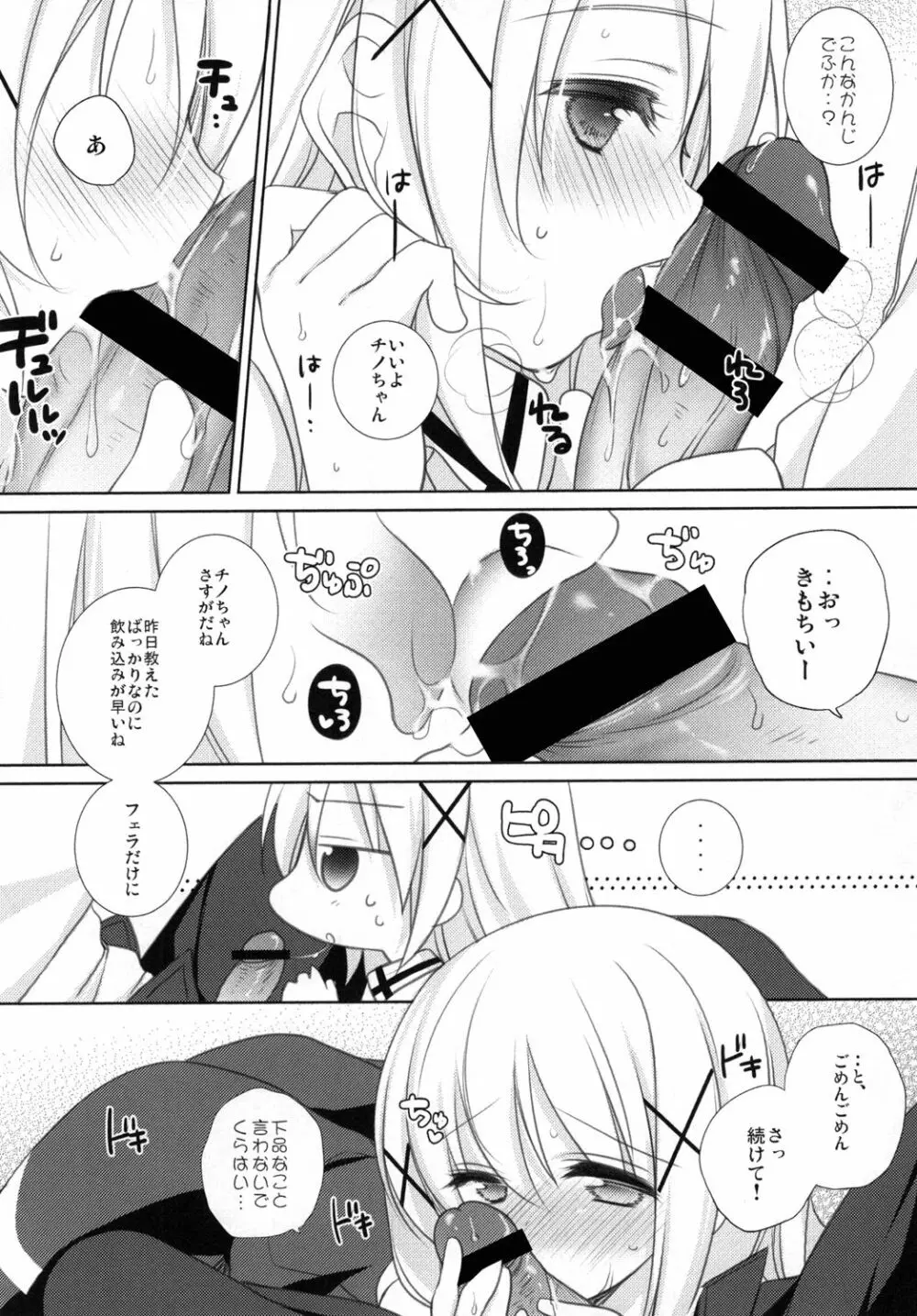 チノちゃんとナイショのお勉強 Page.8