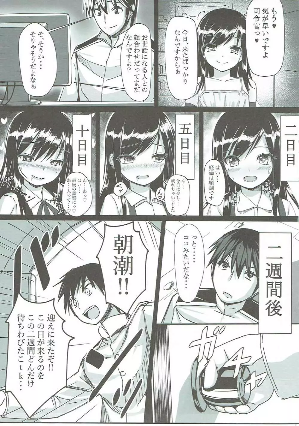 朝潮ちゃん 改装計画 Page.4