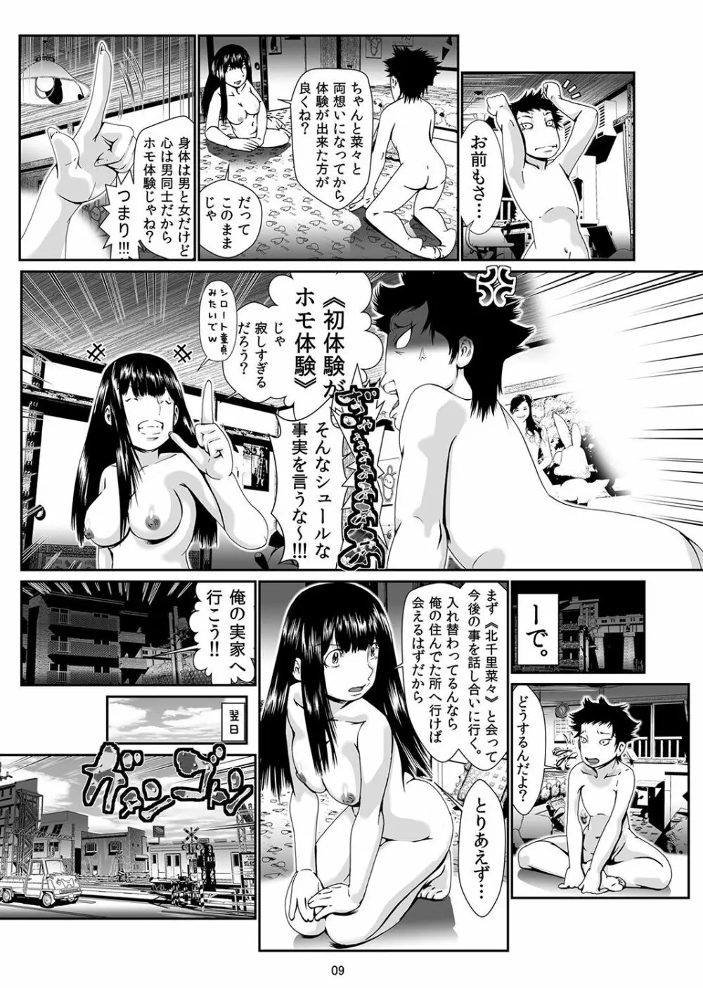 にょたいか・俺！～女の子ってキモチいい！！～ 1 Page.54