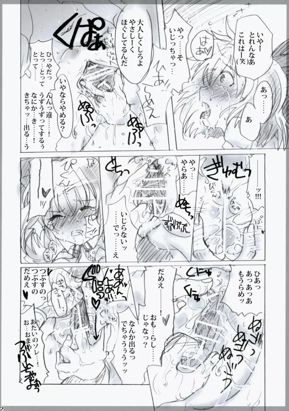 東方春画本 氷精遭難 Page.12