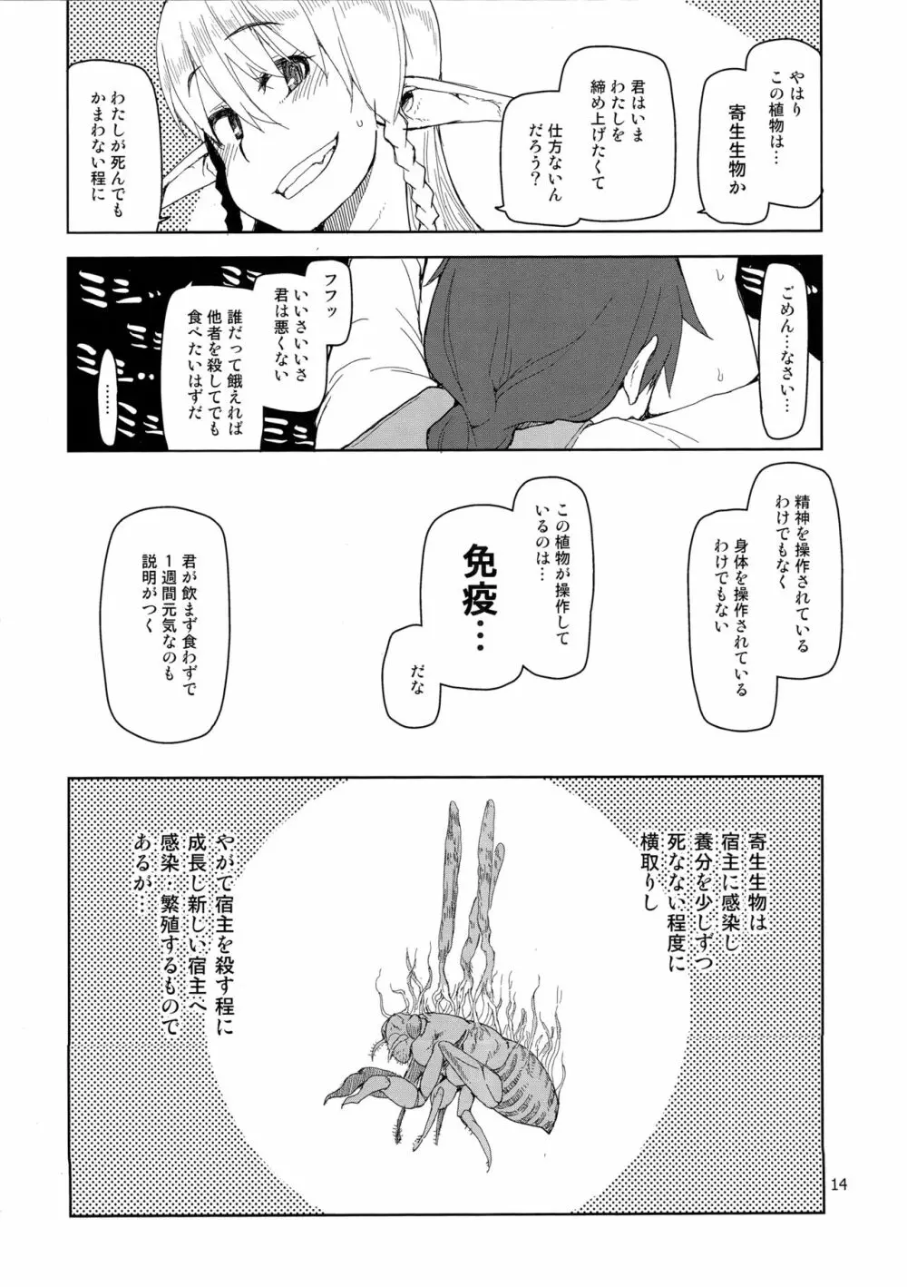 ドスケベエルフの異種姦日記 2 Page.15