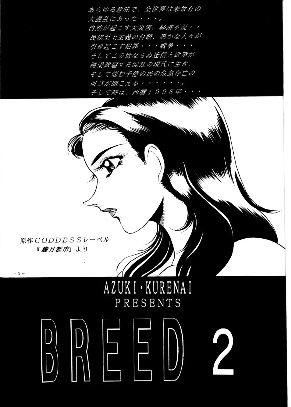 朧月都市 ファンブック BREED 2 奴隷助教授 高坂詩織2 Page.3