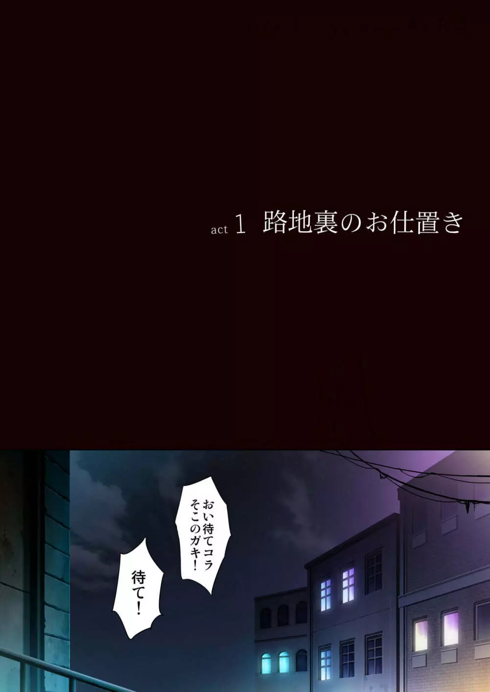 路地裏のお仕置き Page.2