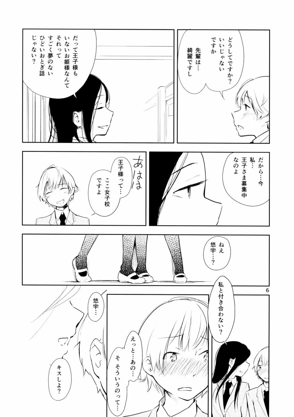 オレンジ 王子さまとアイコトバ Page.6